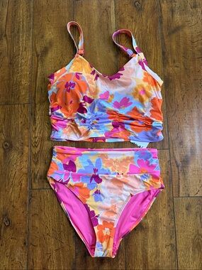 Nani swimwear High-Waist Floral Bikini SET